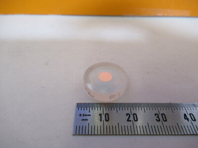 OPTICAL LENS COATED DICHROIC MIRROR FILTER HP OPTICS AS PICTURED #P3-A-57