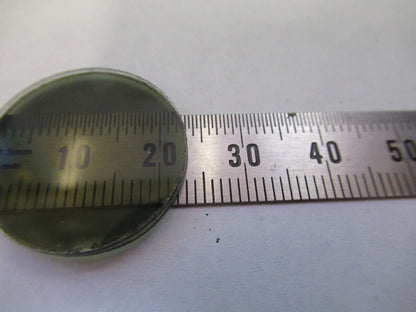 BAUSCH LOMB POLARIZER GLASS FILTER OPTICS MICROSCOPE PART AS PICTURED 18-ft-38