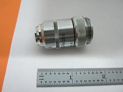 MIKROSKOPTEIL OBJEKTIV HERTEL KASSEL 45X OPTICS AS IS BIN#K9-46-D