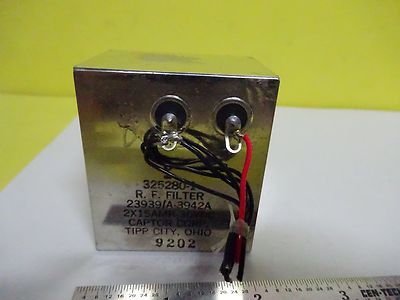 RF SWITCH CAPTOR CORP 15 AMP 30 VDC AS IS BIN#W9-11