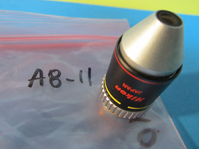 OPTICAL MICROSCOPE OBJECTIVE NIKON JAPAN 10X DL PH1 NICE OPTICS BIN#A8-11