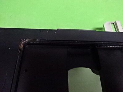 MICROSCOPE PART LEITZ GERMANY STAGE SPECIMEN TABLE MICROMETER ORTHOPLAN B#60