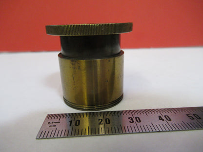 Antique Brass Beck London Polarizer Lens Microscope Part