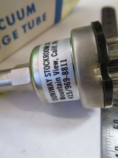 DUNIWAY VACUUM GAUGE TUBE 270006 DST-01M  AS PICTURED &H3-B-63