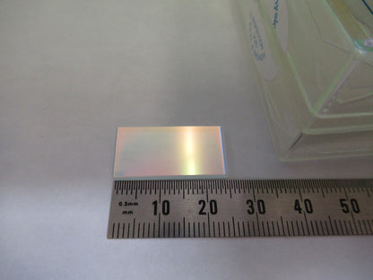 OPTICAL SPECTRA PHYSICS COATED PLATE LENS PHOTONICS OPTICS AS PICTURED T6-B-33