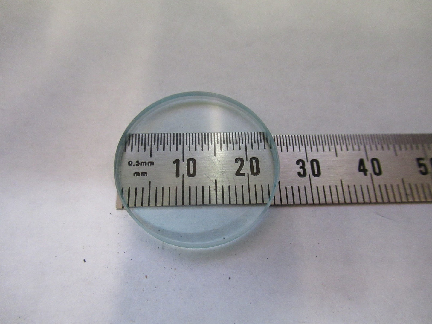 ZEISS GERMANY GLASS FILTER HEAT ABSORB MICROSCOPE PART AS PICTURED U8-B-25