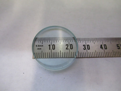 ZEISS GERMANY GLASS FILTER HEAT ABSORB MICROSCOPE PART AS PICTURED U8-B-25