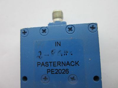 PASTERNACK PE 2026 GHz RF FREQUENCY MICROWAVE NICE BIN#B2-C-81