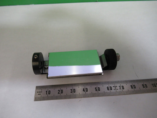 OPTICS OLYMPUS JAPAN FLAT MOUNTED MIRROR OPTICAL AS PICTURED T4-A-17