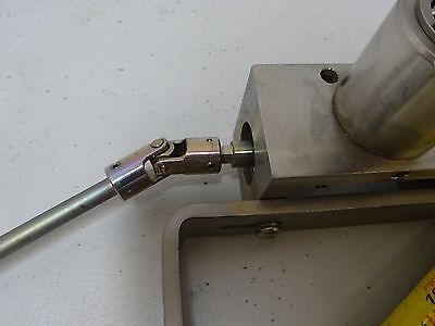 MDC HIGH VACUUM  MANIPULATOR ROTATOR ASSEMBLY STAINLESS STEEL AS IS BIN#TC-1-H