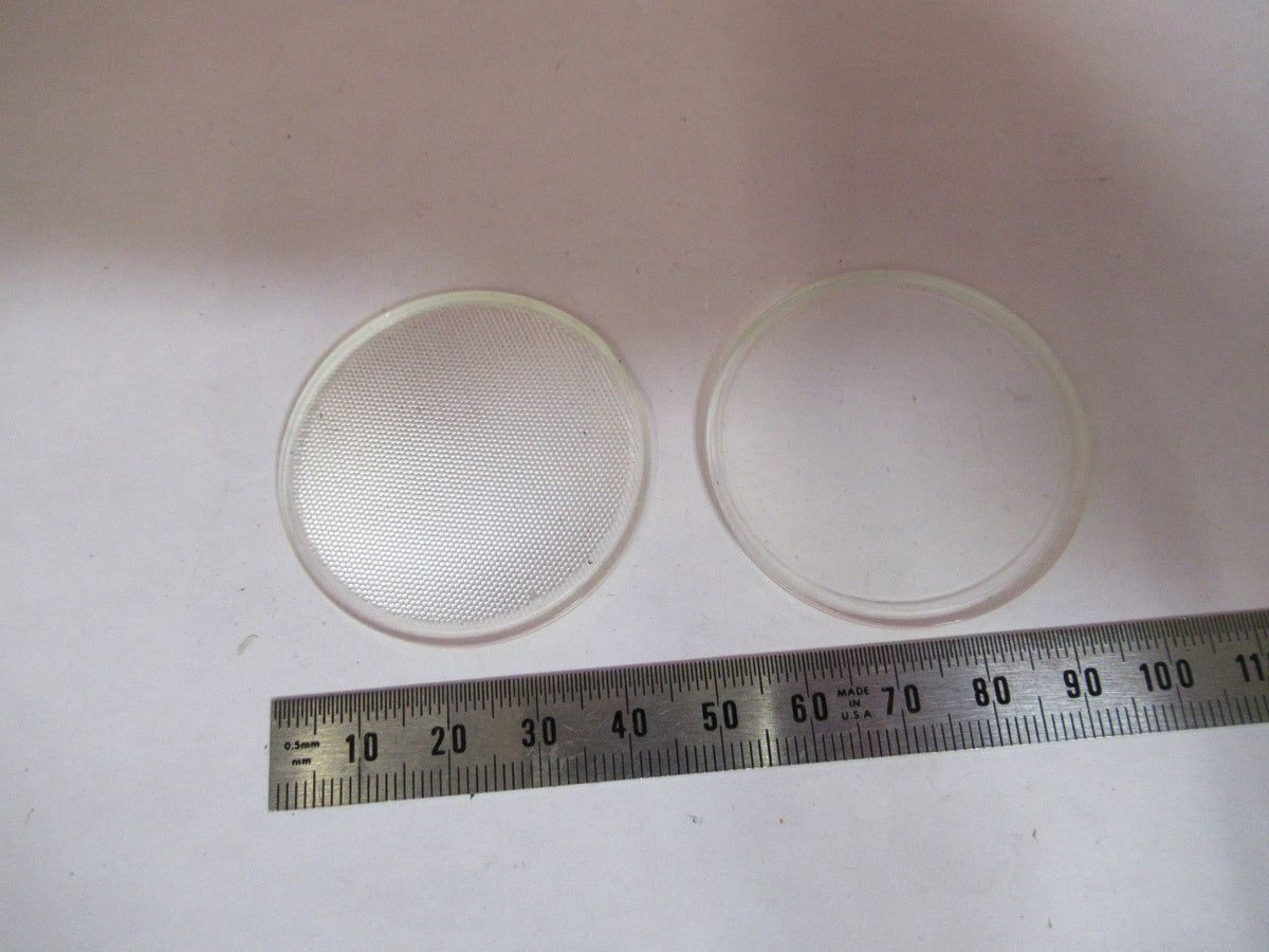 Nikon E400 Eclipse Plastic Lens Diffuser Set Microscope Part
