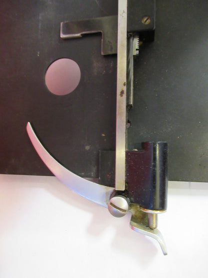 BAUSCH LOMB XY STAGE TABLE CLIPS OPTICS MICROSCOPE PART AS PICTURED T9-A-35