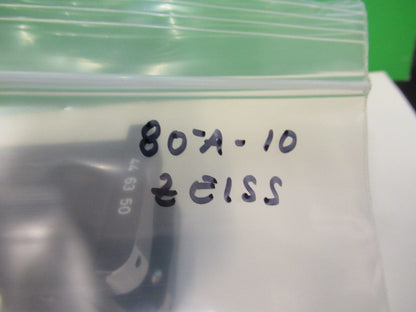 ZEISS GERMANY 446350 IRIS DIAPHRAGM ASSEMBLY MICROSCOPE PART AS PICTURED 80-A-10