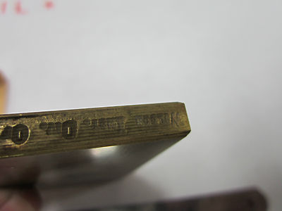 METROLOGY INSPECTION ROCKWELL HARDNESS TEST STANDARD BIN#5-30