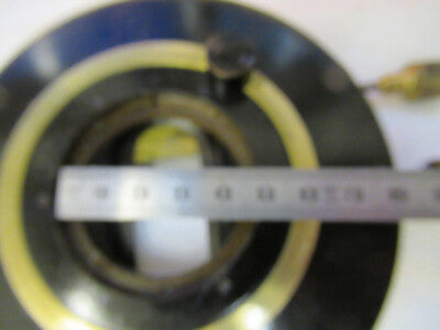 Antique Carl Zeiss AG Brass Xy Pol Stage Rare Microscope Part