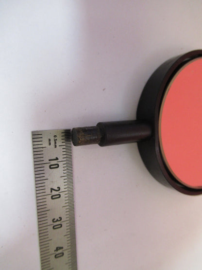 ANTIQUE BAUSCH LOMB MIRROR ASSEMBLY OPTICS MICROSCOPE PART AS PICTURED T1-A-30