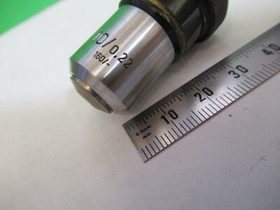 Carl Zeiss AG Germany 10X /160 Objective Lens Microscope Part