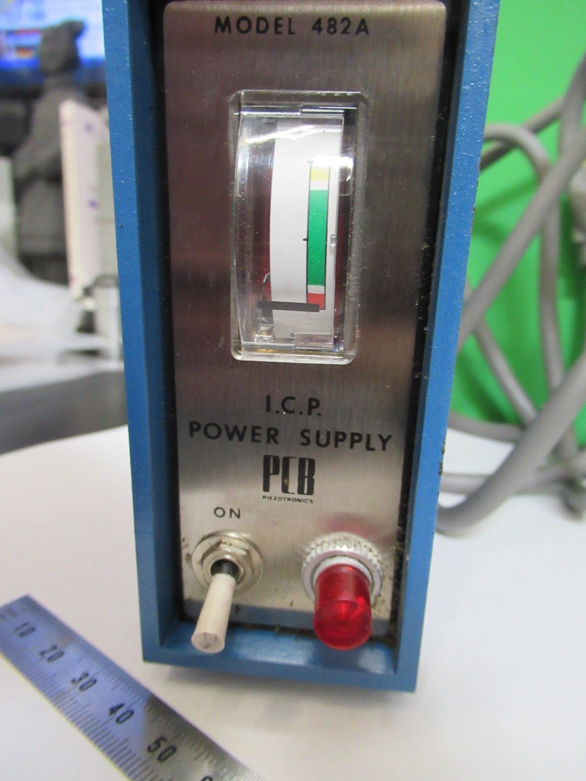 PCB PIEZOTRONICS 482A ICP POWER ACCELEROMETER SENSOR CONDITIONER  T6-A-60