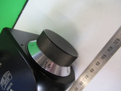 CARL ZEISS JENA MAGNIFICATION STEREO OPTICS MICROSCOPE PART AS PICTURED S1-B-87