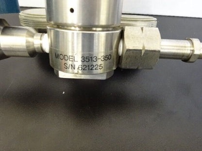 MATHESON 3513 + FLASH ARRESTOR MANOMETER REGULATOR VALVE GAS PROCESS AS IS 78-03