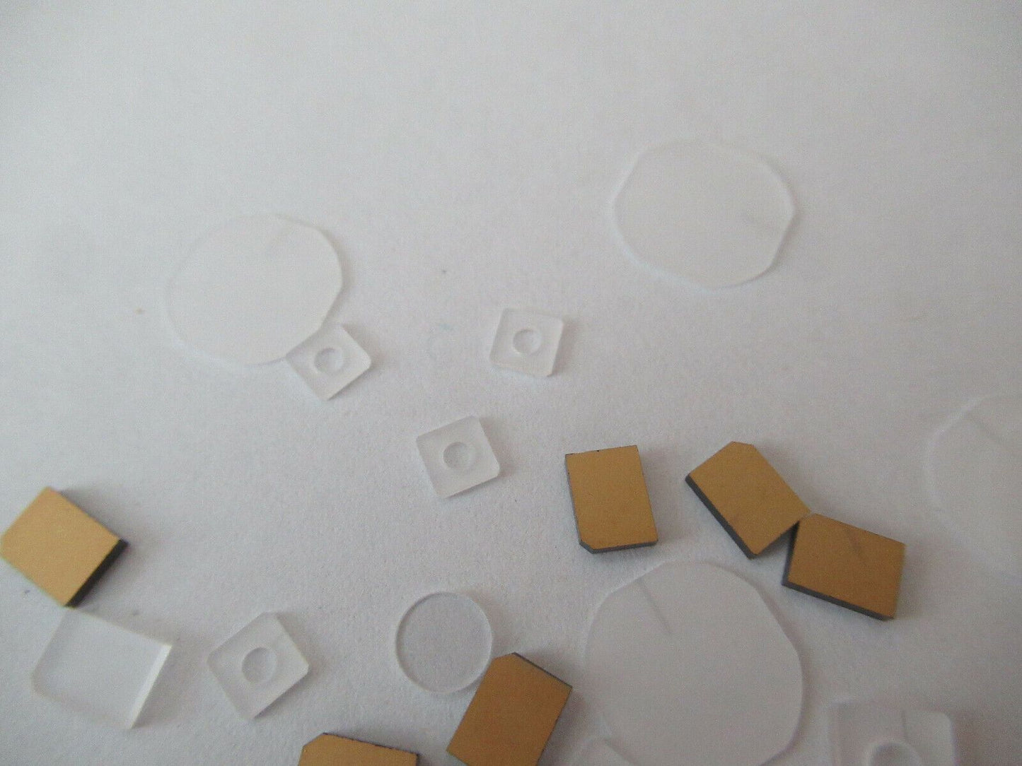 LOT X Y XY-CUT PIEZO QUARTZ PIEZOELECTRIC BLANKS ULTRASONIC SENSOR &F5-A-158