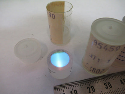 LOT OPTICAL SPECTRA PHYSICS COATED LENS PHOTONICS OPTICS 15x10mm as pic T3-FT-93