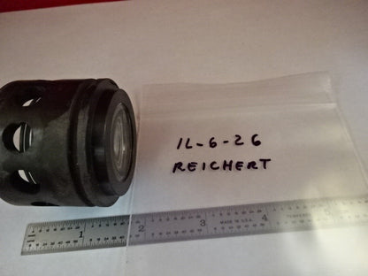 MICROSCOPE PART REICHERT ILLUMINATOR ASSEMBLY LENS OPTICS AS IS #IL6-26