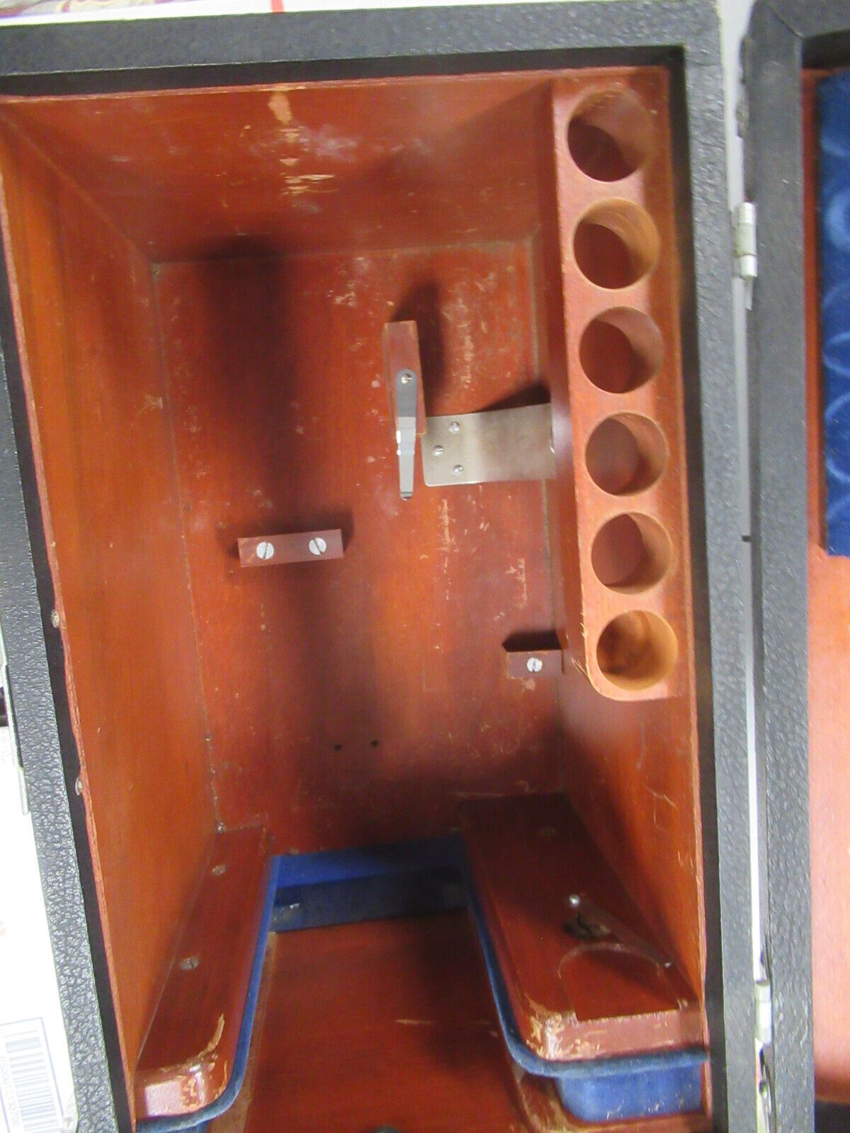 EMPTY AO SPENCER WOOD CABINET BOX MICROSCOPE PART AS PICTURED &TA-4