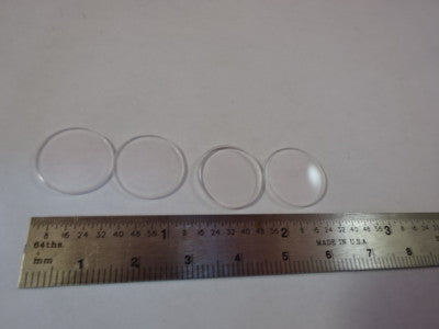 Lot 4 Ea Swept Quartz Blanks Sc cut 5 MHz 3rd Frequency Control Resonator
