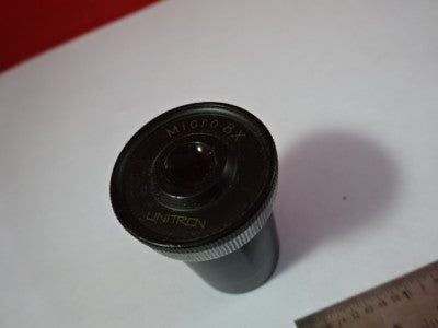 UNITRON MICRO OCULAR EYEPIECE 8X OPTICS MICROSCOPE PART AS IS #91-73