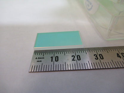 OPTICAL SPECTRA PHYSICS COATED PLATE LENS PHOTONICS OPTICS AS PICTURED T6-B-33
