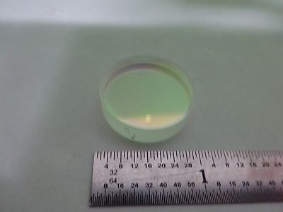 Optical Coated Flat Lens [spot in the middle] Laser Optics