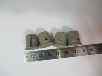 HP HEWLETT PACKARD SET OF PLASTIC KNOBS INSTRUMENT AS PICTURED Y6-B-18
