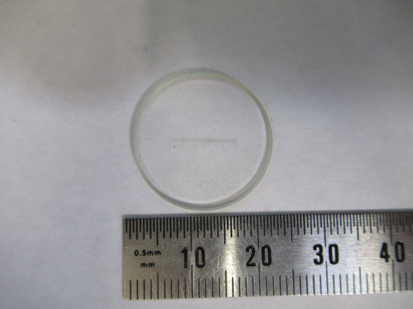 RETICLE OPTICS MICROMETER BAUSCH LOMB  MICROSCOPE PART AS PICTURED U8-A-101