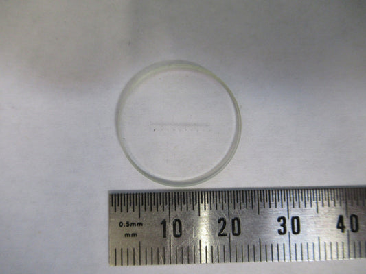 RETICLE OPTICS MICROMETER BAUSCH LOMB  MICROSCOPE PART AS PICTURED U8-A-101