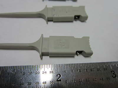 Lot 3 Ea HP Hewlett-Packard Test Mini Grabbers Dmm Test Standard