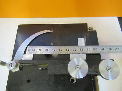 ANTIQUE BAUSCH LOMB  STAGE XY TABLE MICROSCOPE PART AS PICTURED P6-A-90