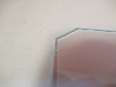 OPTICAL GLASS PLATE TRUNCATED OPTICS AS PICTURED &FT-6-70