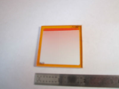 OPTICAL WEIRD FILTER ORANGE LASEROPTIK BIN#3K-50 ii