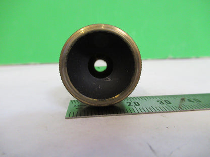 OBJECTIVE ANTIQUE BAUSCH LOMB 43X OPTICS MICROSCOPE PART AS PICTURED X2-A-95