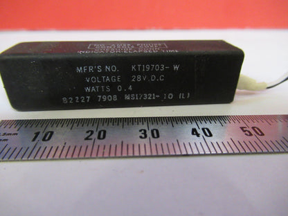 INDICATOR ELAPSED TIME KT19703-W 28V 400 Hz  AS PICTURED 6V-FT-75