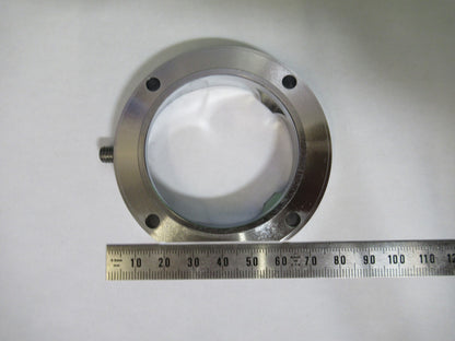 LEICA LEITZ GERMANY DMRB LAMP FLANGE MICROSCOPE PART AS PICTURED V7-FT-99