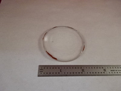 FOR PARTS LENS CONVEX CONCAVE [scratch] OPTICAL LASER OPTICS AS IS  #80-35
