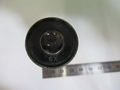BAUSCH LOMB 6X ANTIQUE  OPTICS EYEPIECE MICROSCOPE PART AS PICTURED &Q5-B-19
