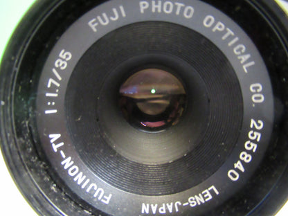 LENS JAPAN FUJINON-TV FUJI PHOTO OPTICAL 1:1.7/35 OPTICS X5-A-50