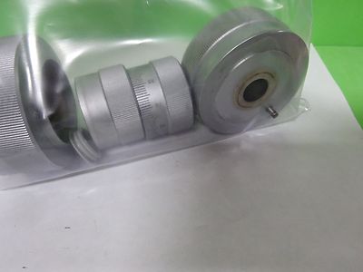 MICROSCOPE PART REICHERT LEICA POLYVAR SET OF KNOBS OPTICS AS IS BIN#A3-N-06