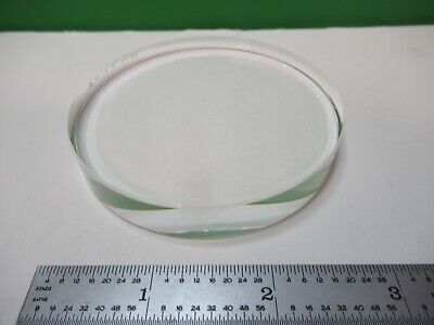 OPTICAL FLAT FUSED SILICA ZYGO 3" DURCHMESSER kleiner Schönheitsfehler OPTIK WIE ABGEBILDET #15-A-83