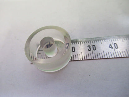 OPTISCHES ZERODUR-BEARBEITETES GLAS, SELTENES MINI-RLG, LITTON OPTICS, WIE ABGEBILDET &amp;H3-B-44 