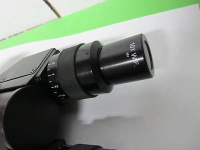MICROSCOPE PART AO HEAD + EYEPIECES AMERICAN OPTICS AS IS BIN#39-B