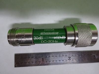 RF MICROWAVE  FREQUENCY GHz NARDA ATTENUATOR 30 dB AS IS BIN#Y3-H-24